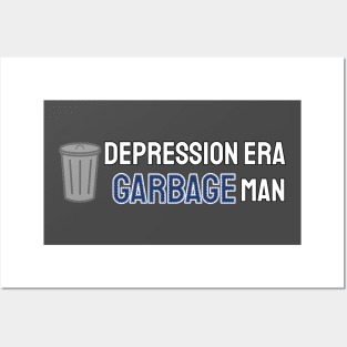 Depression Era Garbage Man Posters and Art